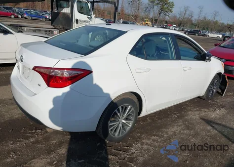 2018 Toyota Corolla Le z USA, uszkodzony, nr VIN 2T1BURHE3JC002771
